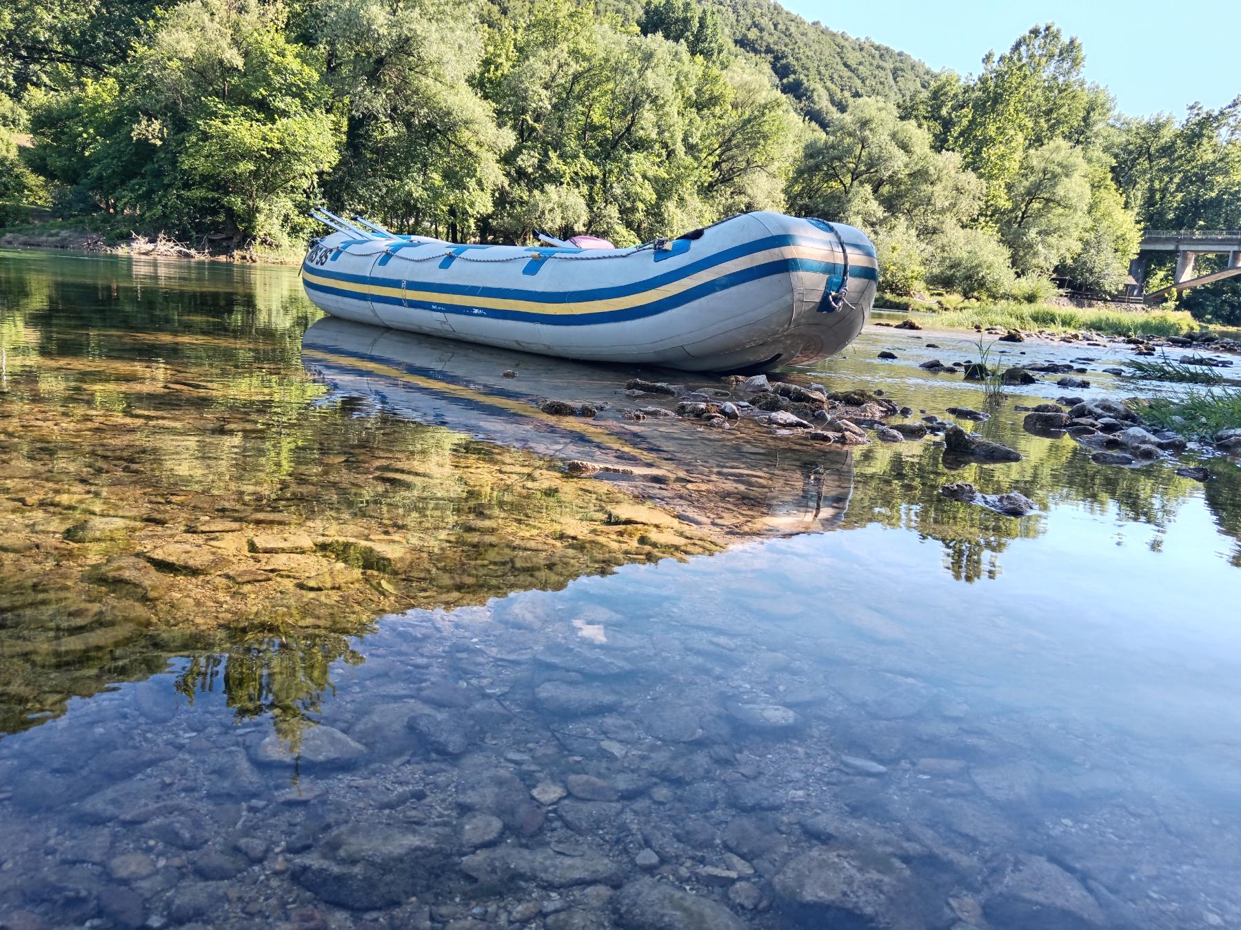 Cazin near Una river - natural beauty and cultural heritage in Bosnia and Herzegovina